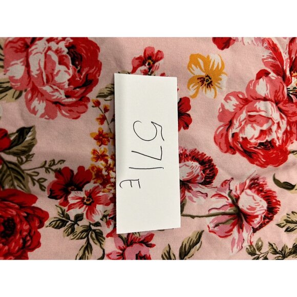 Old Navy Floral Print Long Sleeve Square Neck Smocked Mini Dress Sz S Babydoll - Picture 8 of 9